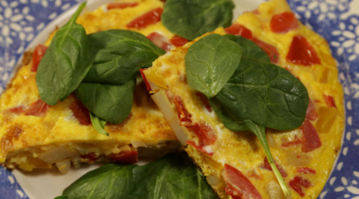 Monday Jan 12th - Pepper Fritatta