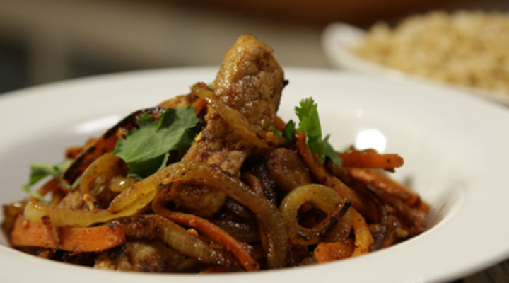Tuesday Jan 13th - Spicy Pork & Carrot Stir Fry