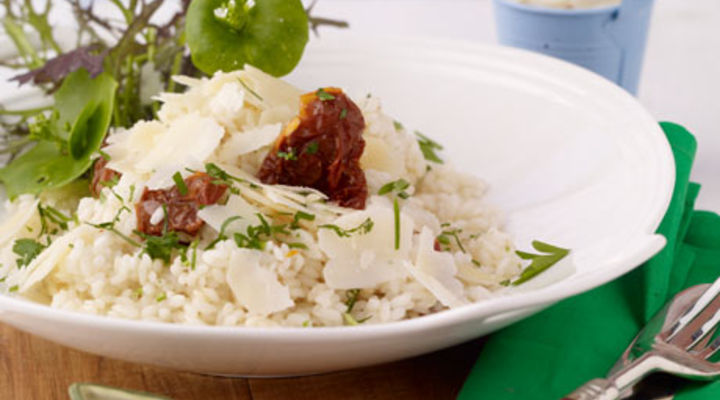 Parmesan and Sundried Tomato Risotto