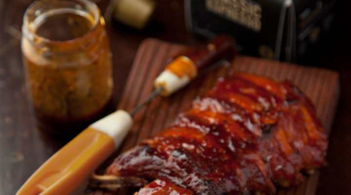 Pork Ribs With Espresso Barbecue Sauce