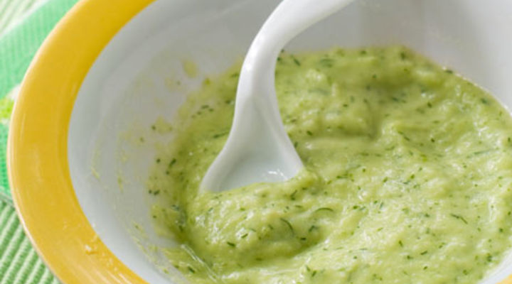 Potato, Broccoli and Pea Mash
