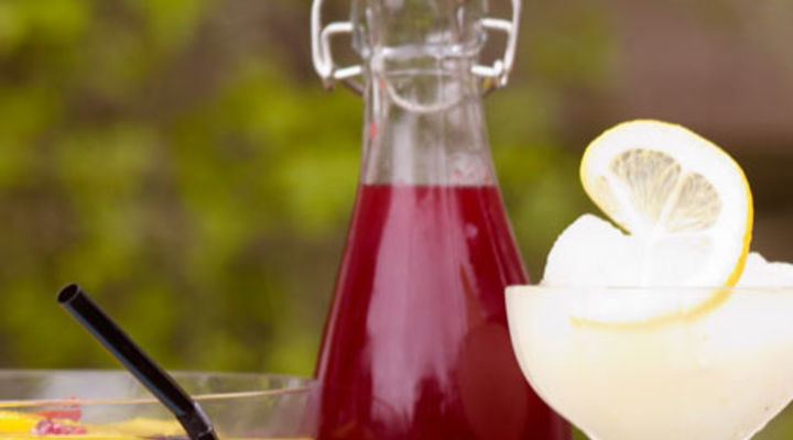 Raspberry, Lemon & Lime Cordial