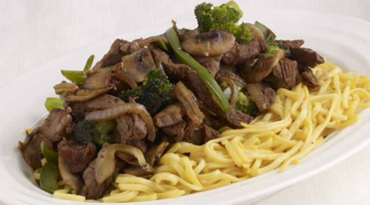 Beef and Vegetable Noodle Stir Fry