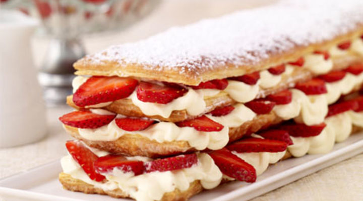 Strawberry Mille Feuille