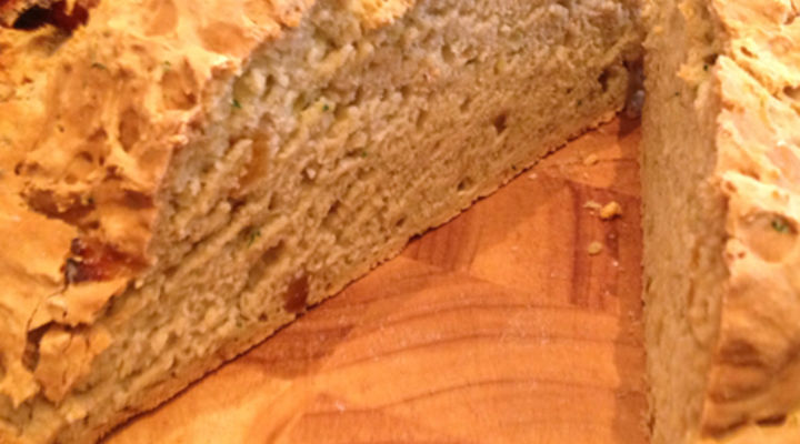 Sultana and Apricot White Soda Bread