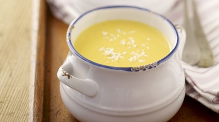 Curried Sweet Potato & Coconut Soup