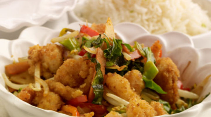 Sweet & Sour Stir Fry with Basmati Rice