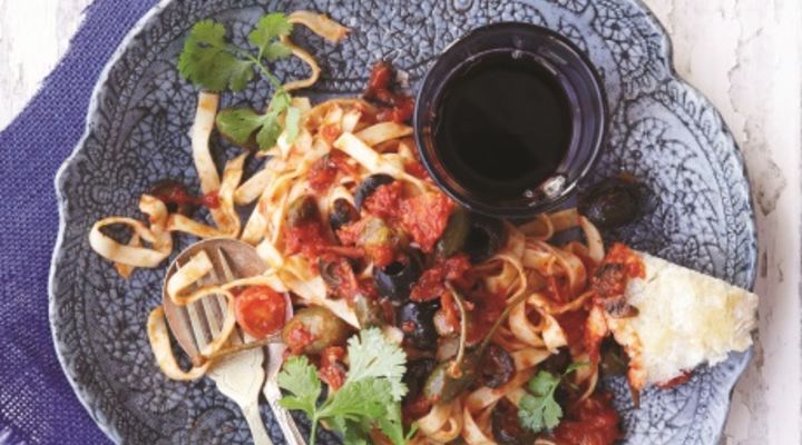 Tagliatelle puttanesca