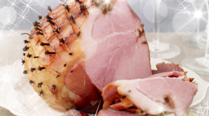 Whole Glazed Ham