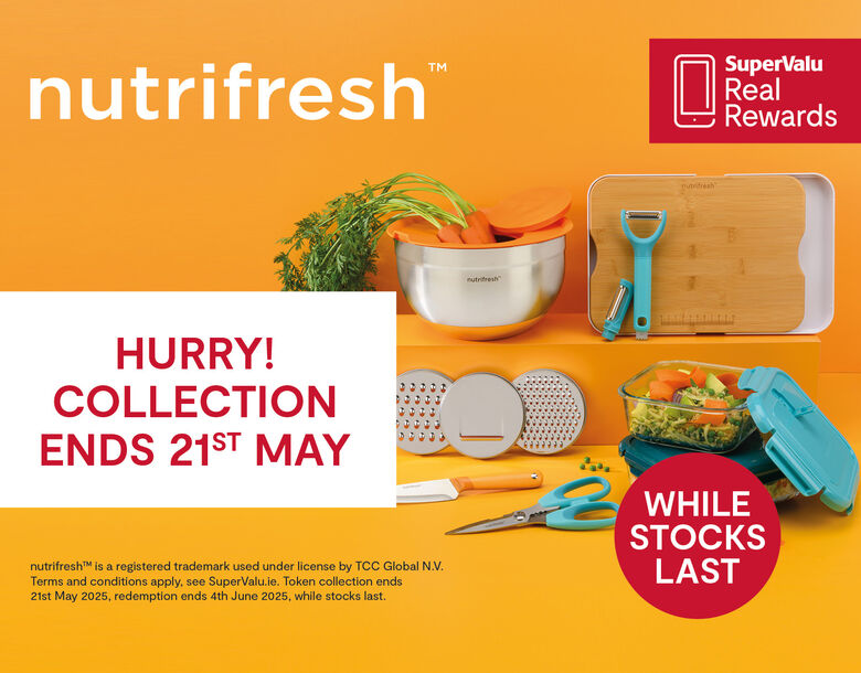 NutriFresh Hurry Collection Ends 21st of May While Stocks Last