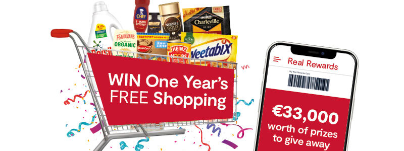 Scan to Win- One Year Free Shopping