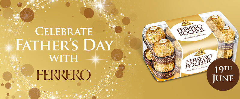 ROCHER FATHER S DAY TRADE AD 1440x550px