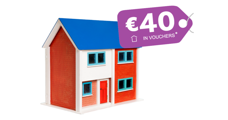 SuperValu home insurance with 40 euro in vouchers