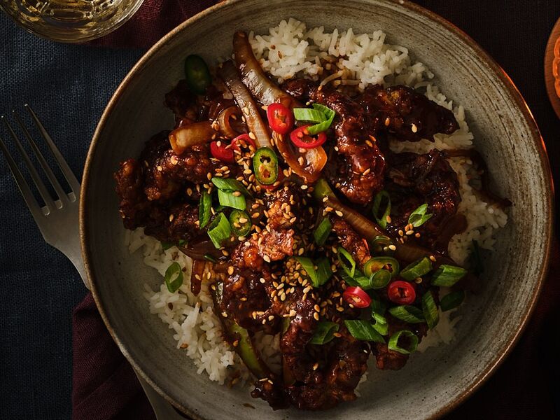 Chef adrian crispy chilli beef