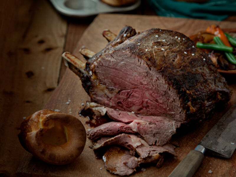 Beef with yorkshire pudding recipe
