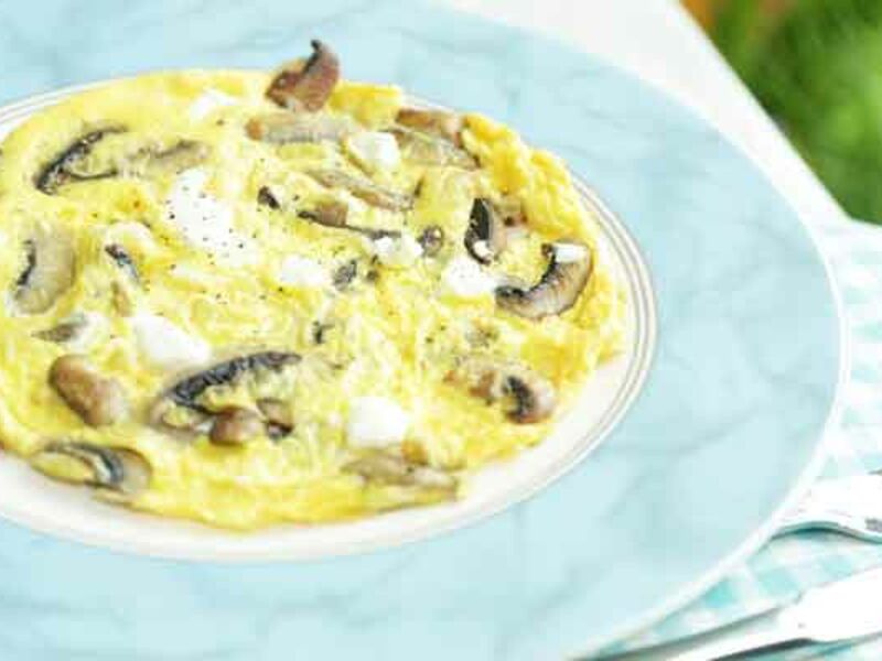 Mushroom omelette recipe