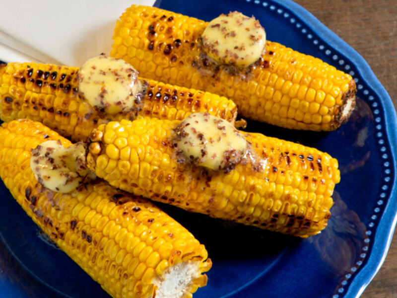 Grilled Corn on the Cob with Irish Seaweed Butter
