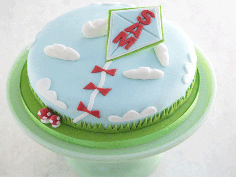 Iced Celebration Cake