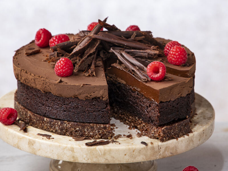 The BEST Vegan Chocolate Cake - Baked Ambrosia