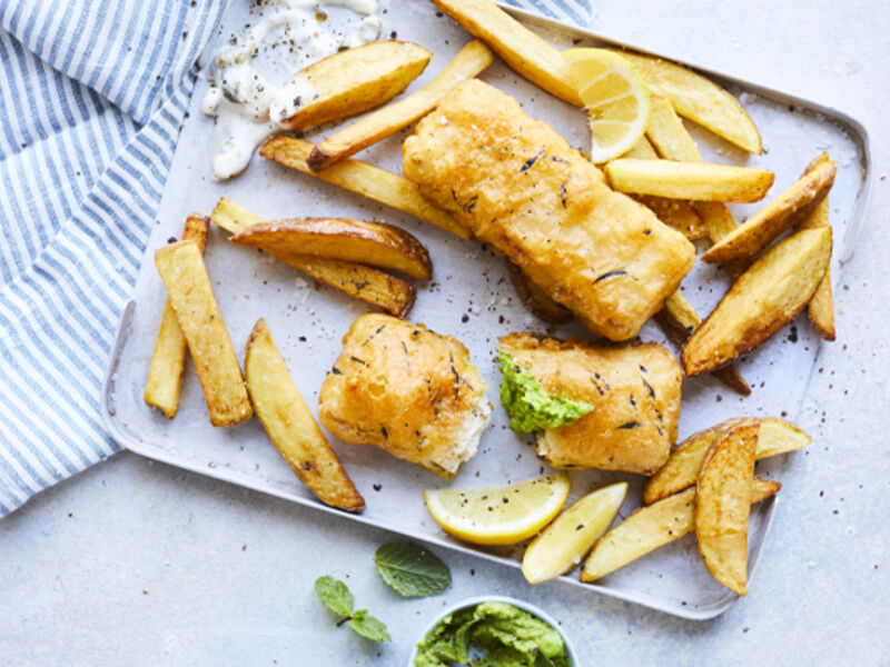 Vegan fish and chips recipe