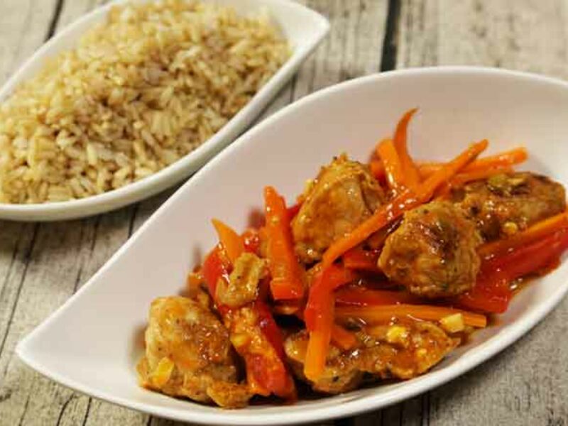 Sweet and sour pork recipe