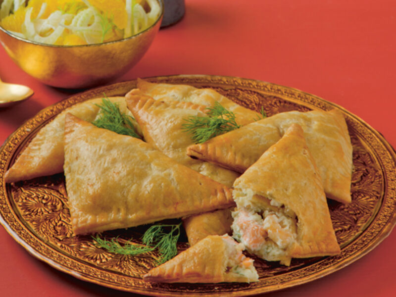Seafood triangles