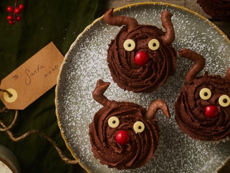 Sarah Butler Reindeer cupcakes