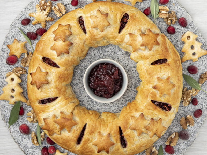 SuperValu The Happy Pear Beet Walnut Pastry Wreath