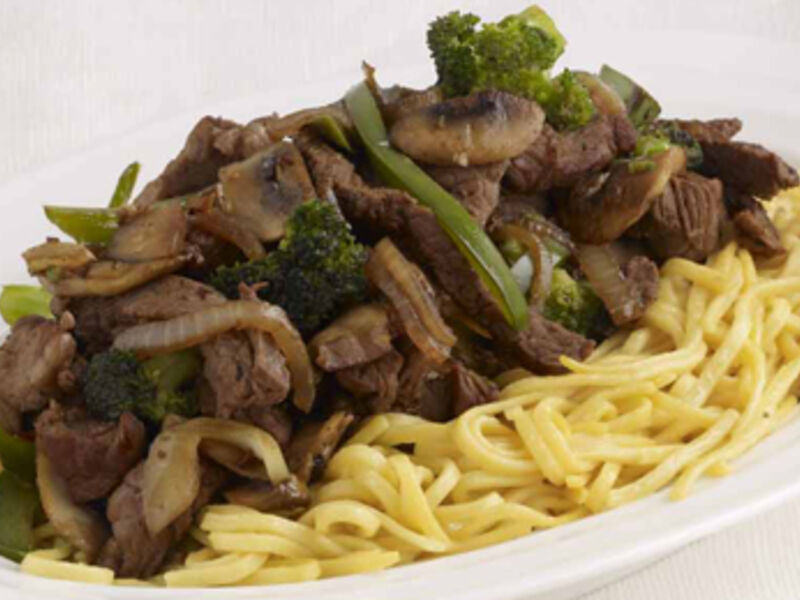 Beef and Vegetable Noodle Stir Fry
