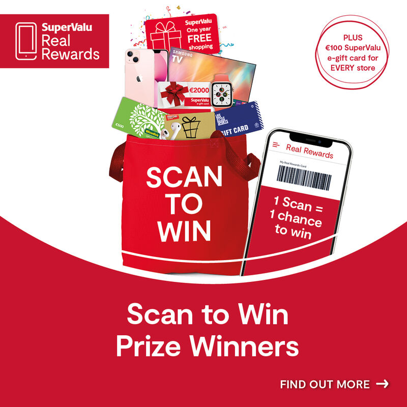 Scan to Win Winners SuperValu