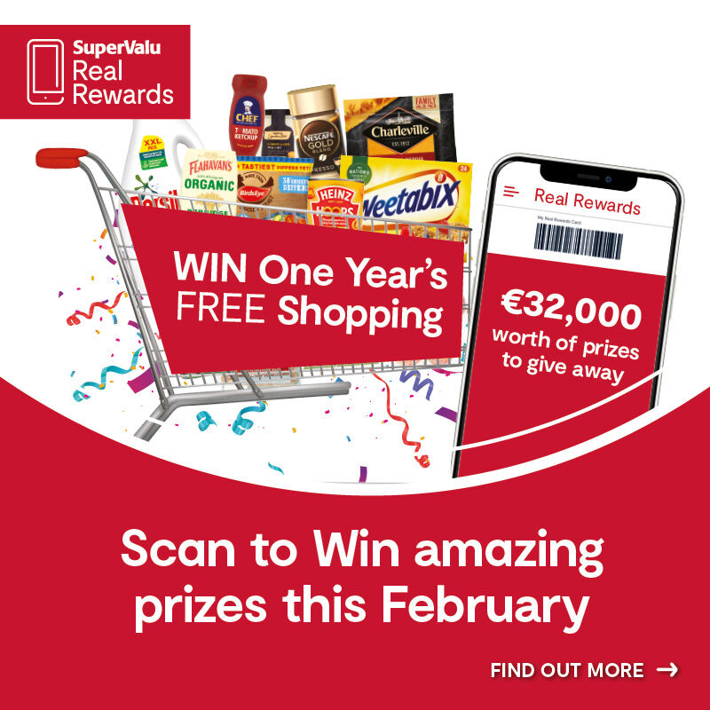 RR Scan To Win Feburary 25   SuperValu.ie Main Header 800x800px V01 AW2