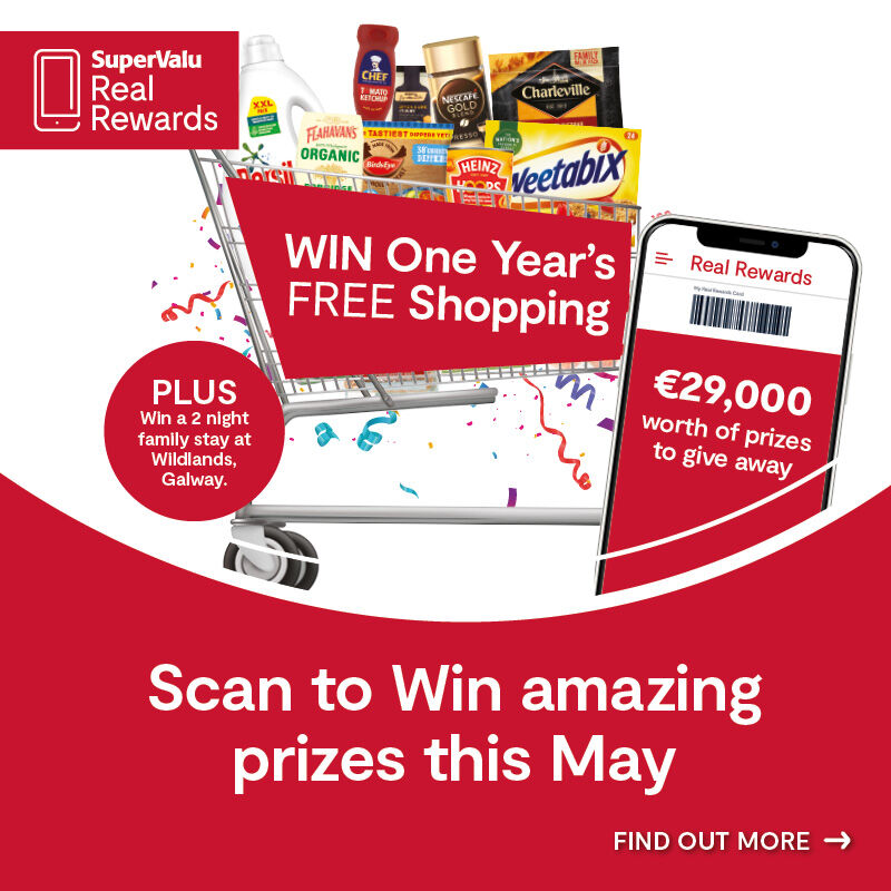 Scan To Win May Prize Draw