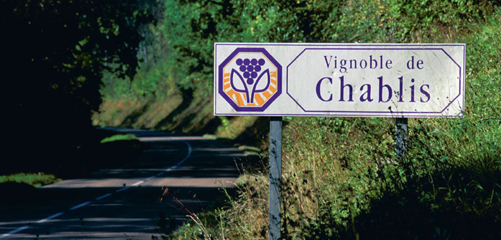 Signpost to Chablis, where the Chardonnay gives wines of steel and savour.