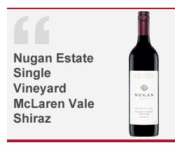 Nugan Estate Single Vineyard McLaren Vale Shiraz