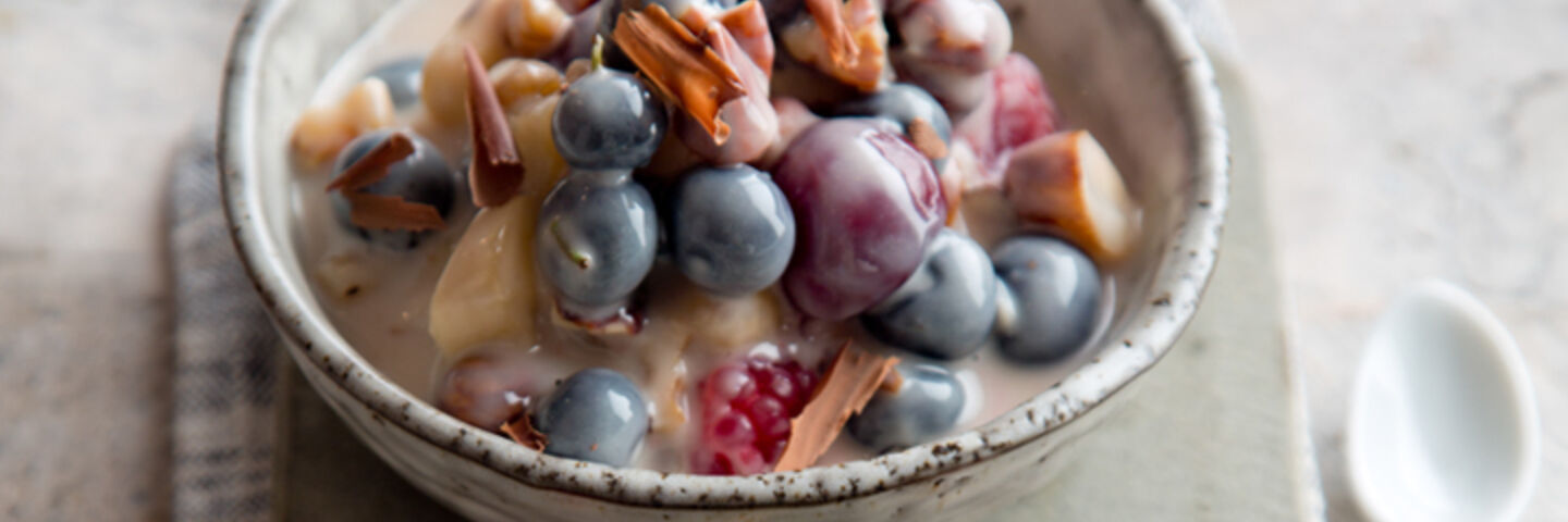 Protein packed yogurt berries recipe