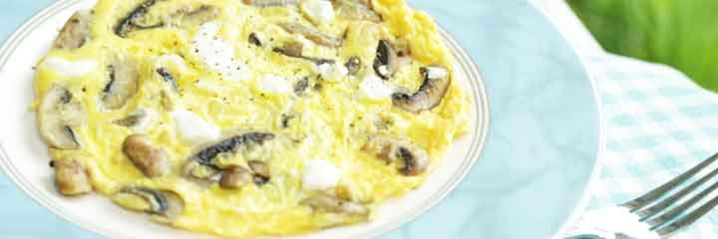 Mushroom omelette recipe