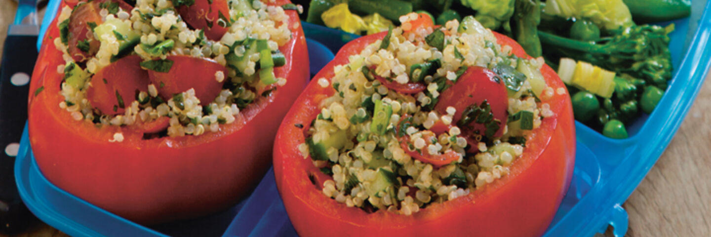 Beef Tomatoes Stuffed with Tabbouleh