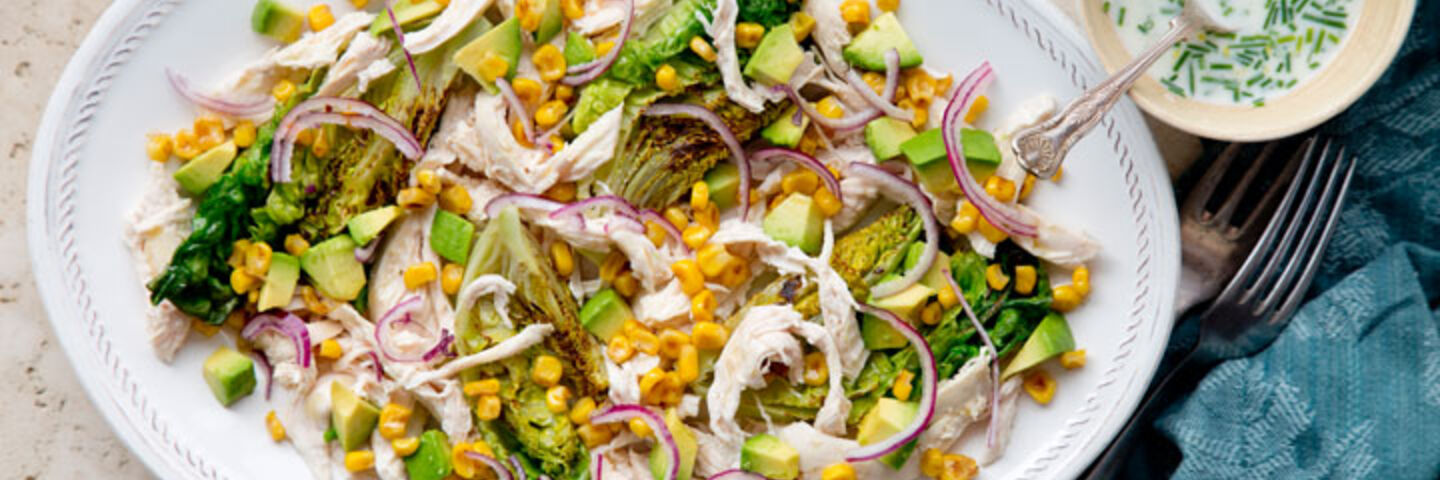 Shredded chicken salad recipe