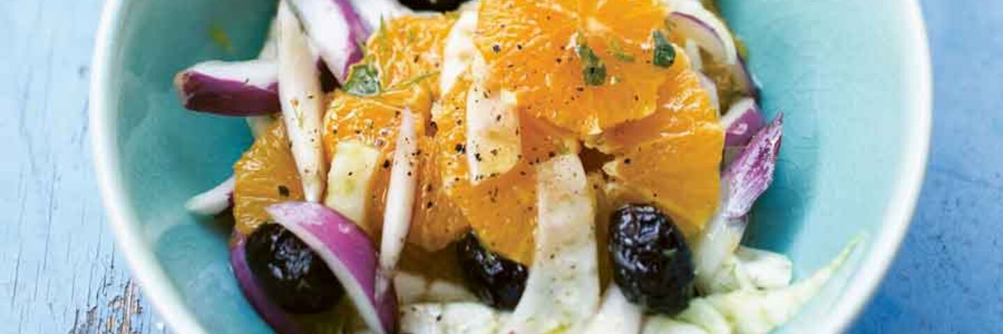Orange fennel and olive salad recipe