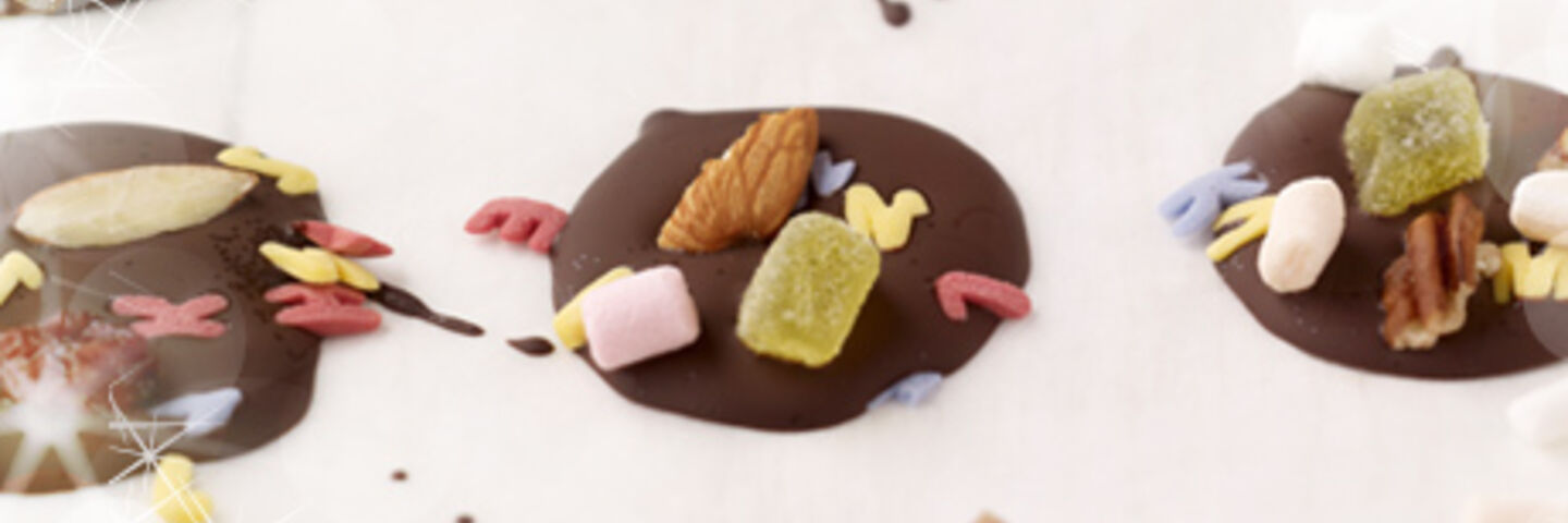 Chocolate Disc Variety with Mixed Nuts and Sweets