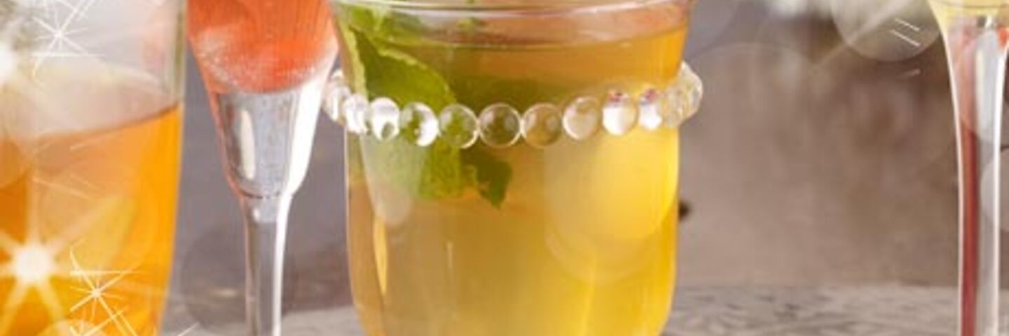 Iced Ginger & Green Tea Mocktail