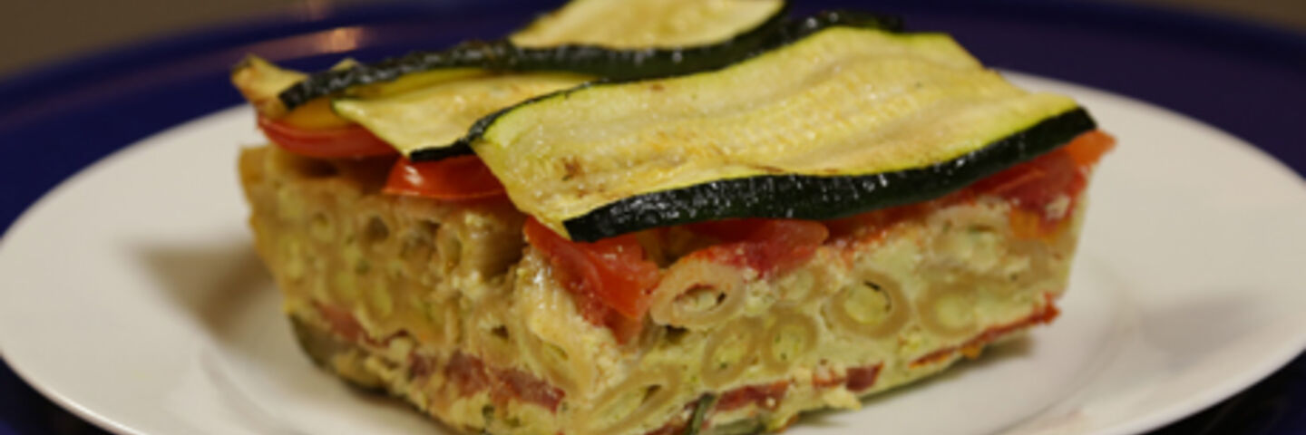 Monday 16th Feb - Cheese and Courgette Pesto Bake