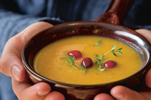 Sweet chestnut parsnip soup recipe