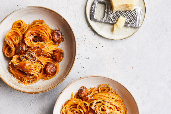 Chorizo spaghetti recipe