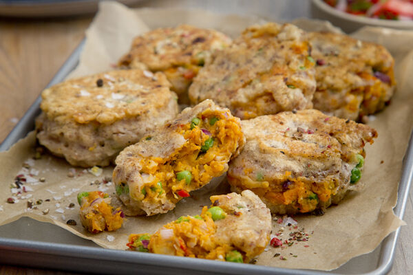 Vegetable fritters recipe