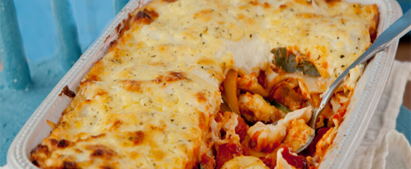 Med veg lasagne recipe