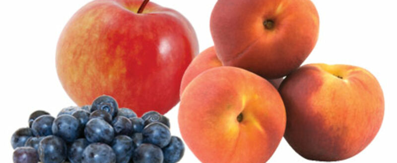 Peachy Apple & Blueberry