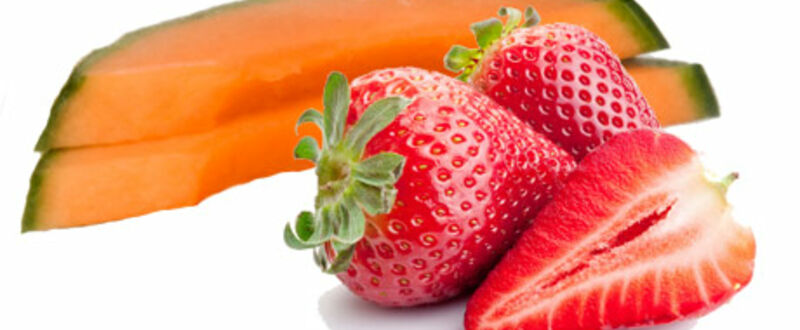 Strawberry and Melon Yogurt
