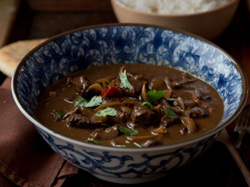 Massaman beef curry fragrant rice recipe