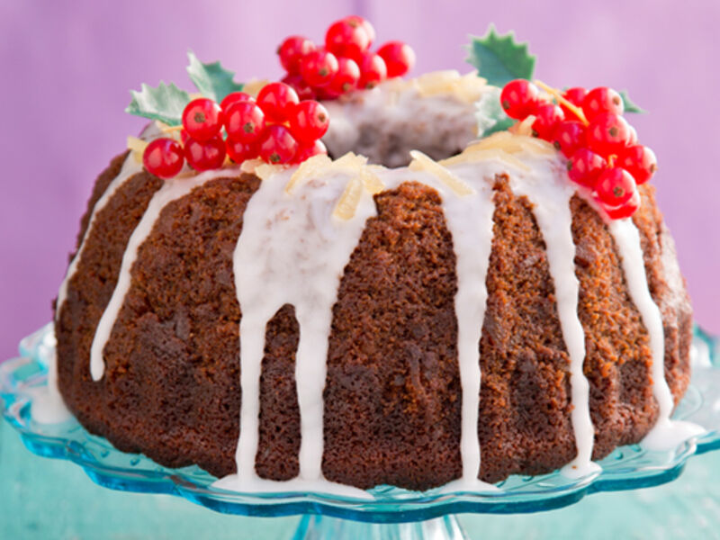 Sticky gingerbread bundt cake recipe